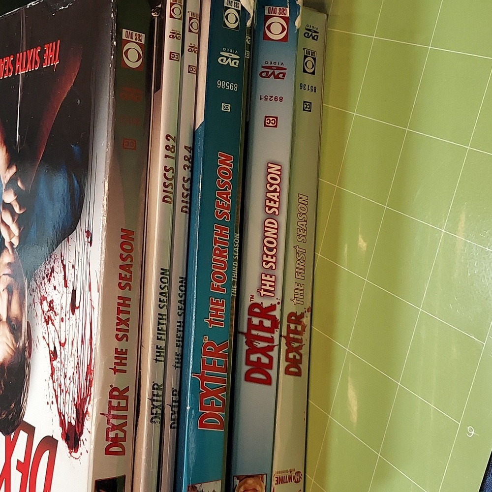 Dexter DVD seasons 1-6